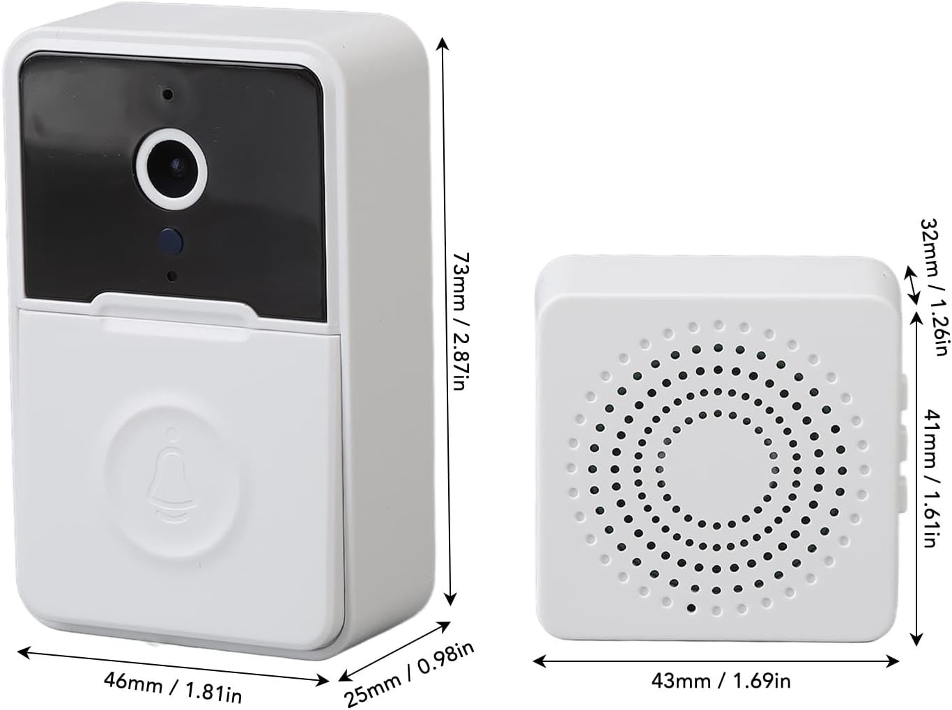 Miniatura 7 de Timbre Inteligente Inalámbrico WiFi